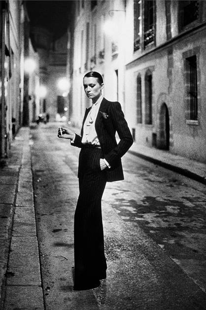 Helmut Newton RUE AUBRIOT  French Vogue Paris in 1975